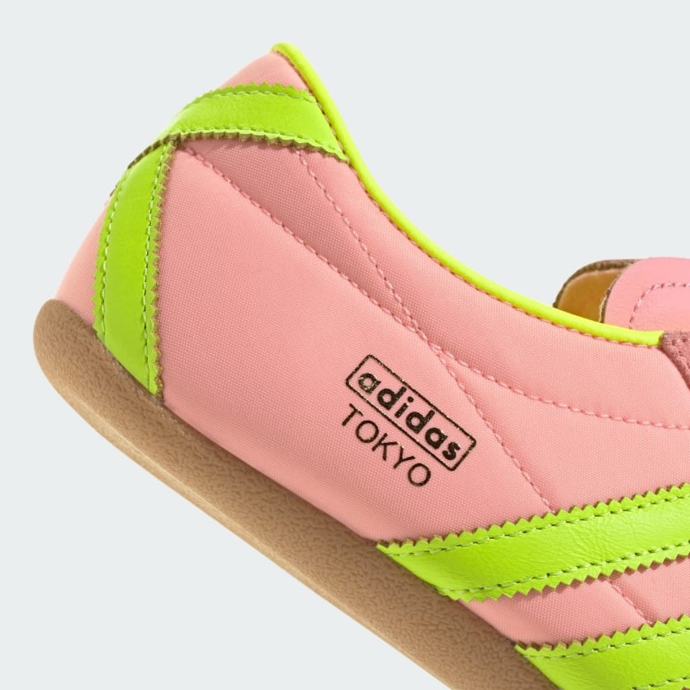 🆕 adidas Tokyo W Women’s Size 7 Pink/Green Retro Trainer Sneakers NIB - Picture 8 of 9